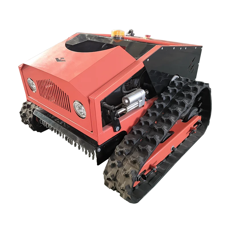 Self-propelled agricultural orchard four-wheel drive grass cutter agricultural fully automatic orchard weed killer