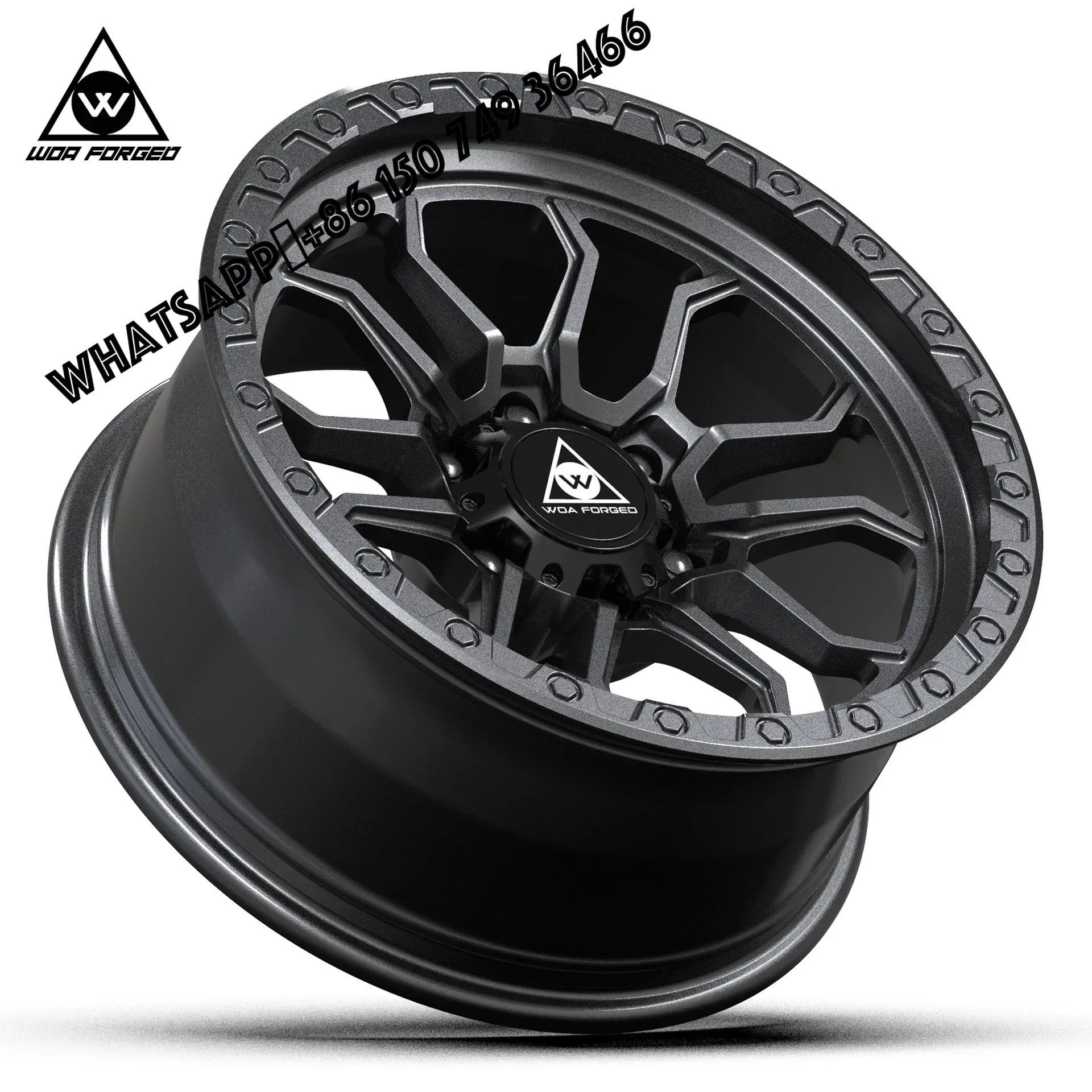 

6061-T6 17 18 19 20 Inch Off Road Wheels ODM Modified Aluminum Forged Alloy Fashion 5 6 Holes Rims for Wrangler BJ40 /DMAX/F150