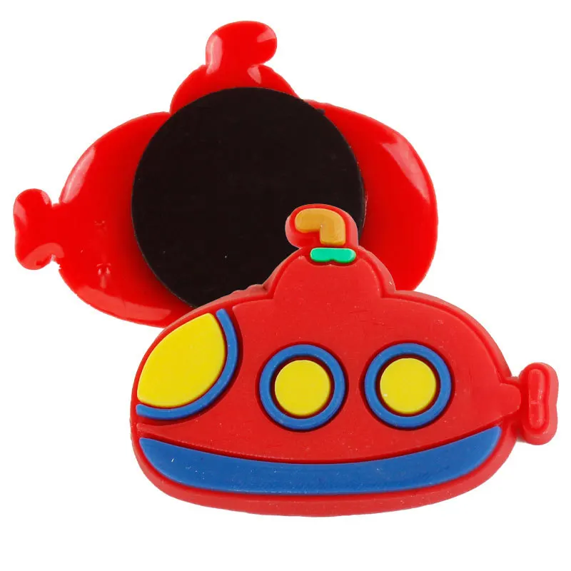 50Pcs/Lot Train Plane Car Drawing Board Mini Refrigerator Home Decoration Sticker Magnets Fridge Souvenir Whiteboard Magnets