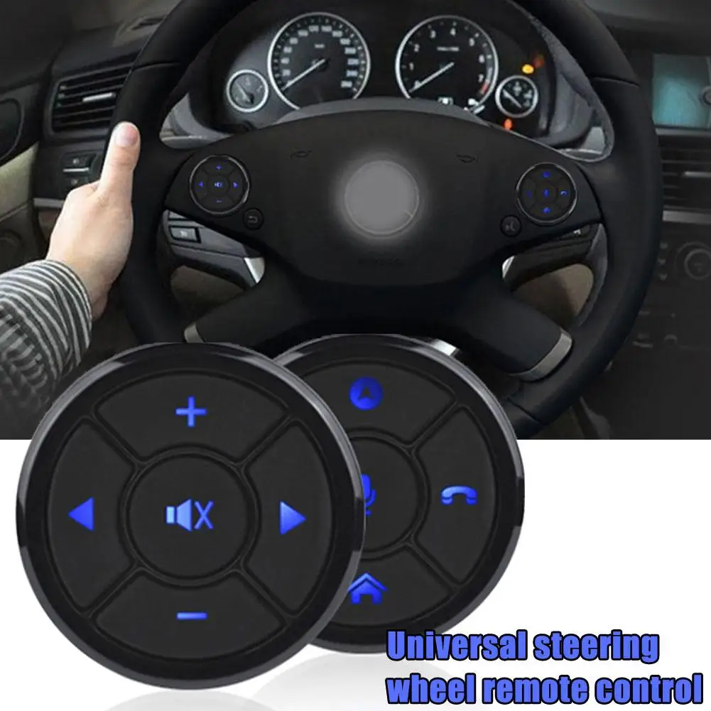 

Universal Steering Wheel Remote Control Buttons 10 Keys Wireless Car Steering Wheel Controller For Car Radio DVD GPS Multim A5H2