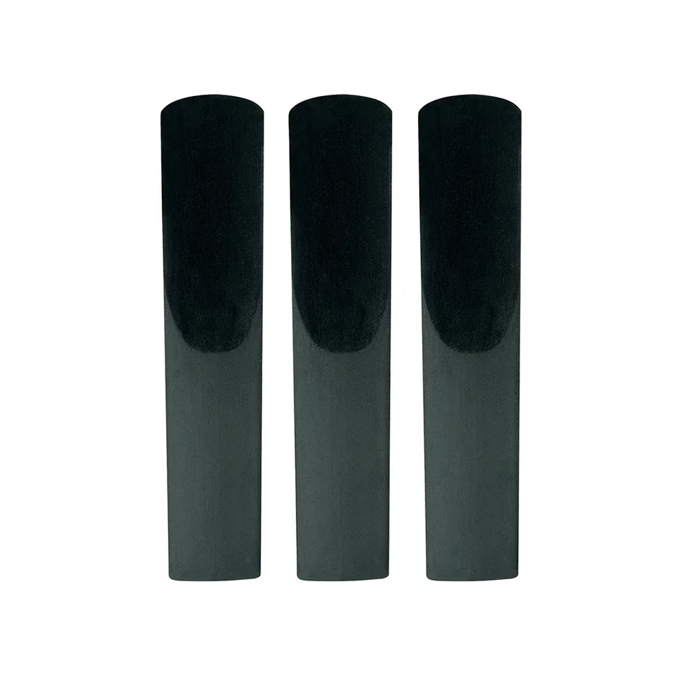 3Pcs Resin Plastic Saxophone Reeds Parts For Clarinet Soprano Alto Tenor Sax Musical Instrument Accessories For Beginners Smooth