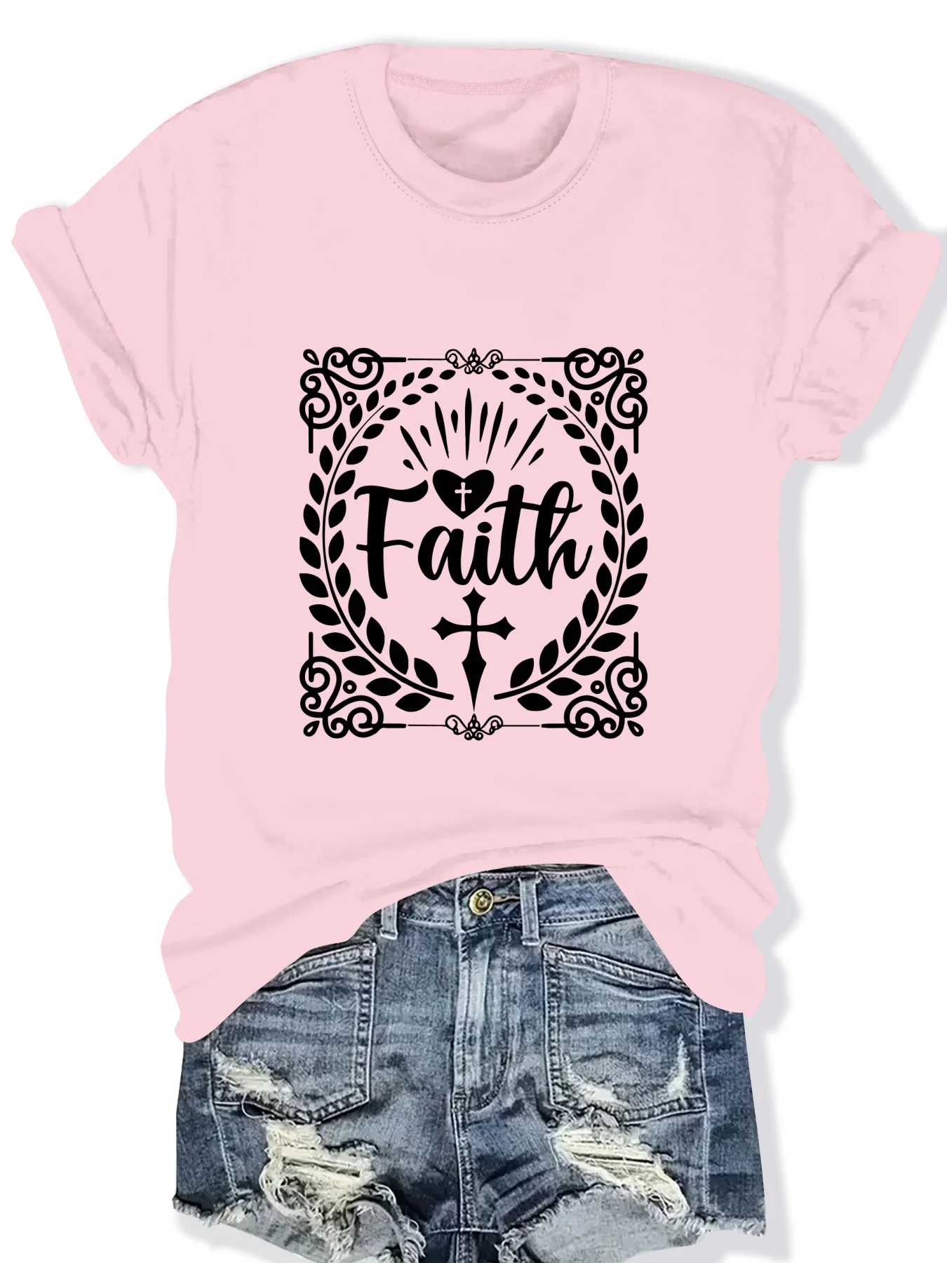 

Модная женская футболка с круглым вырезом и коротким рукавом, с принтом в виде букв, повседневная, удобная, женский топ