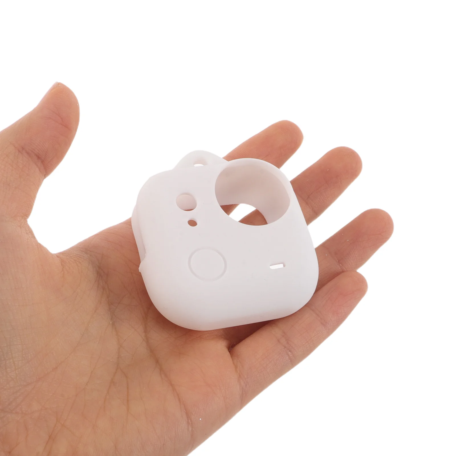 

Silicone Protective Case for Action Camera White Shockproof Anti-Drop Soft Cover Lightweight Portable Travel Outdoor Use