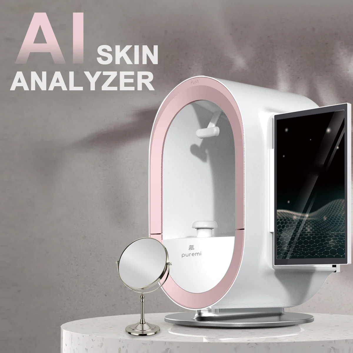 New Products Most Popular 3d skin analysis machine AI intelligent digital face analysis system beauty equipment