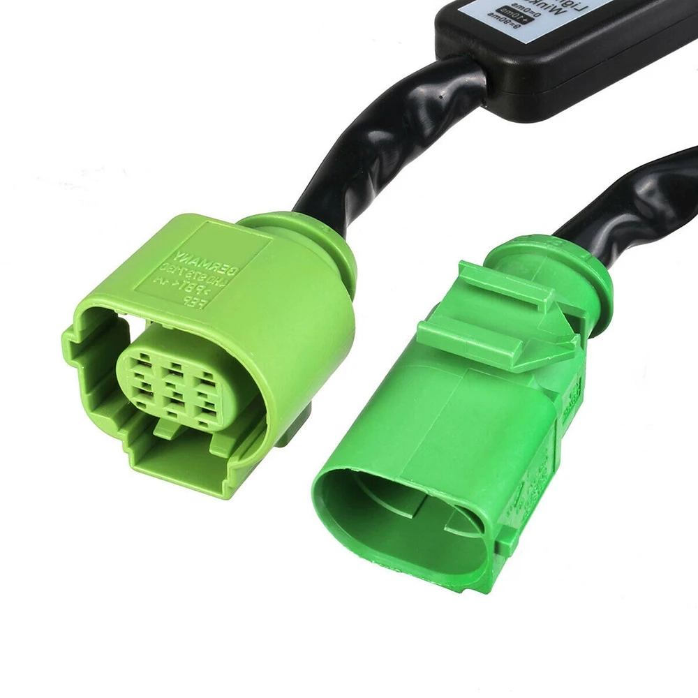 Dynamic Turn Signal Indicator LED Taillight Add-on Module Cable Wire Harnes for-Audi A4 S4 RS4 B8