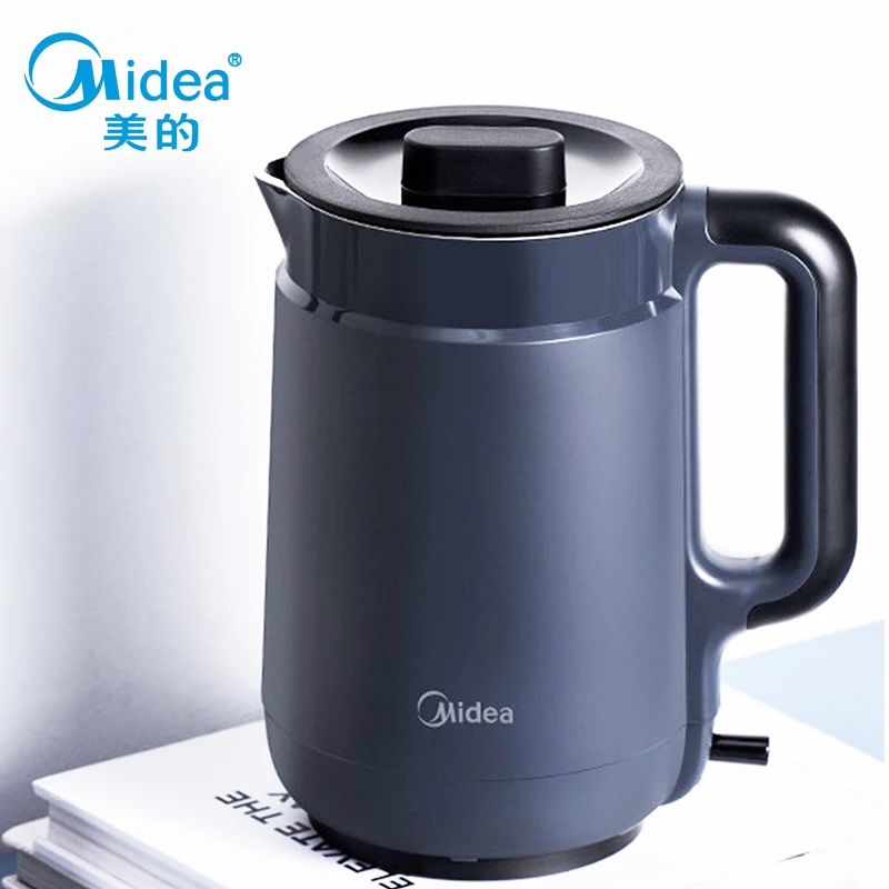 Midea Electric Kettle 304 Stainless Steel 1500W Fast Boiling Water Heater Automatic Heating Power Off For Home SH15X1-202