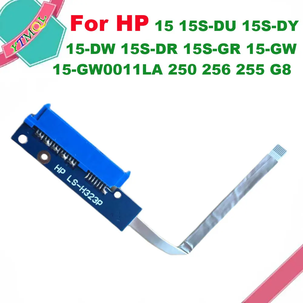1Pcs HDD SATA Hard Drive Connector Cable For HP 15 15S-DU 15S-DY 15-DW 15S-DR 15S-GR 15-GW 15-GW0011LA 250 256 255 G8
