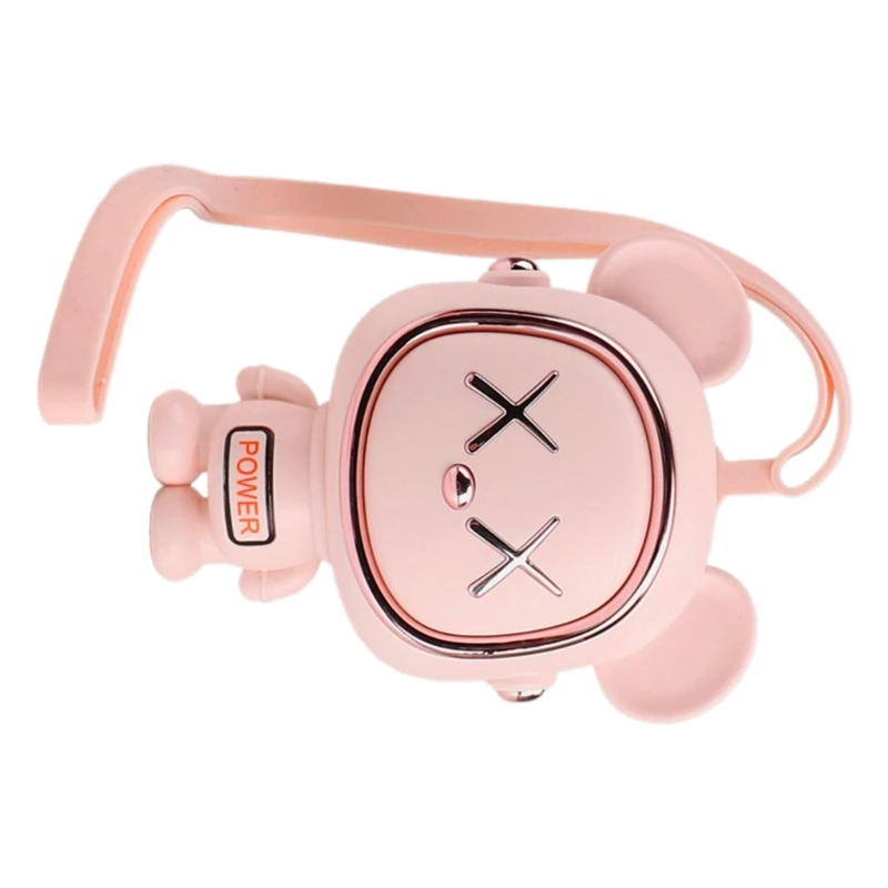 플라스틱 냉각 장치 USB 충전 목 팬 조용한 팬 목 교수형 팬 조용한 작은 팬 ABS 질감 Dropship 용 웨어러블 팬