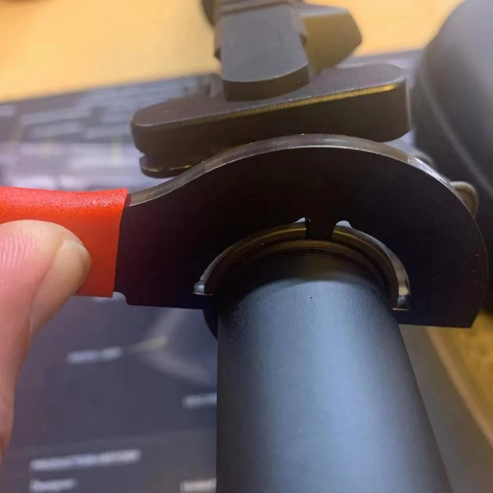 Anti Slip Handle Spanner Wrench Tool, Outer Diameter 1.26Inches For Floor Pipes Fitting, Cars Walnut