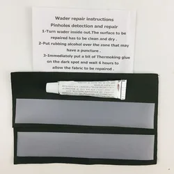 Fly Fishing Waders Repair Bag, Fishing Suit Glue, Hunting Pants Glue Set, Overalls Waders Waterproof Sealing Strip