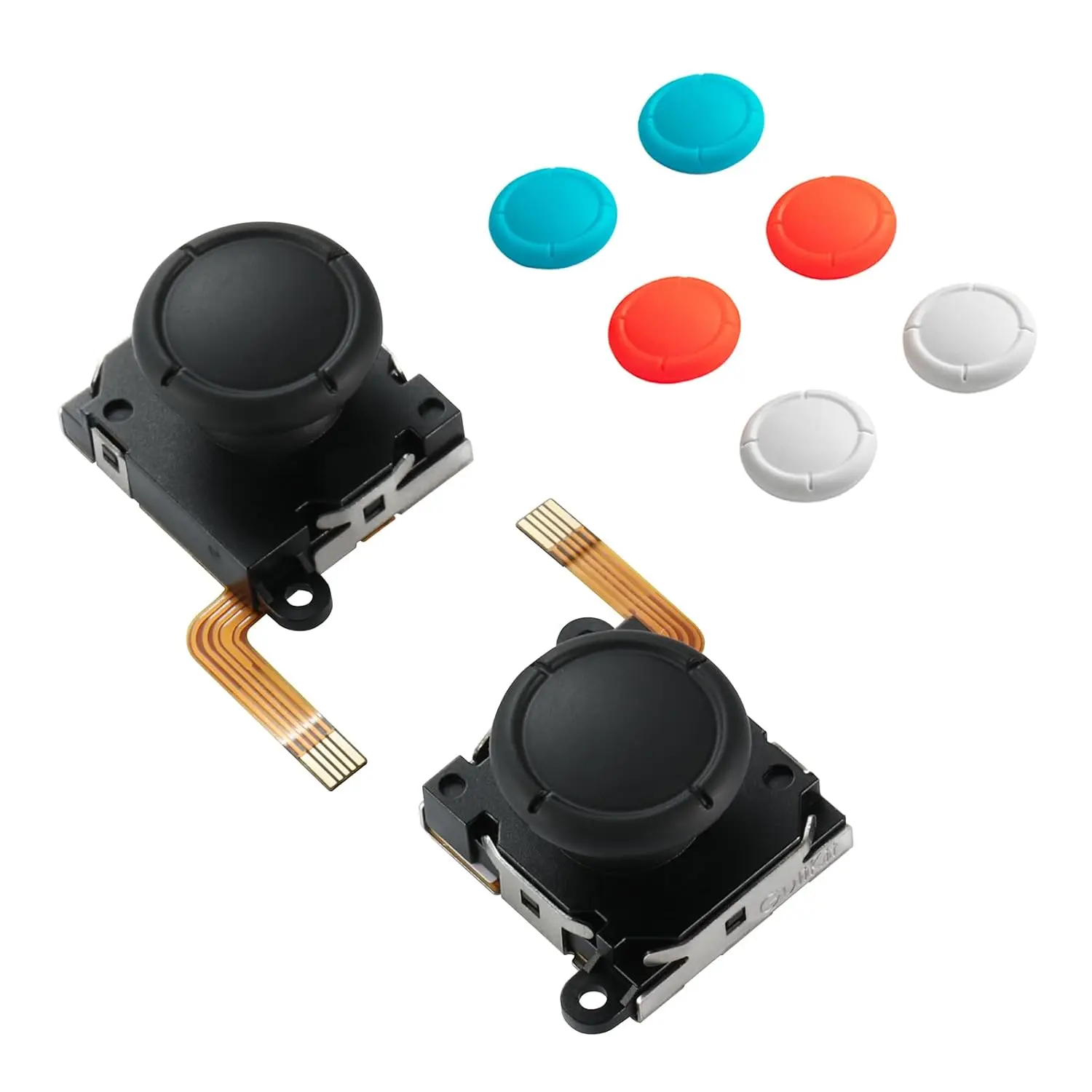 GuliKit Switch Joysticks Replacement, Updated Anti-Drift TMR Electromagnetic Joystick For Switch LCD/OLED Joy Con & Switch Lite,