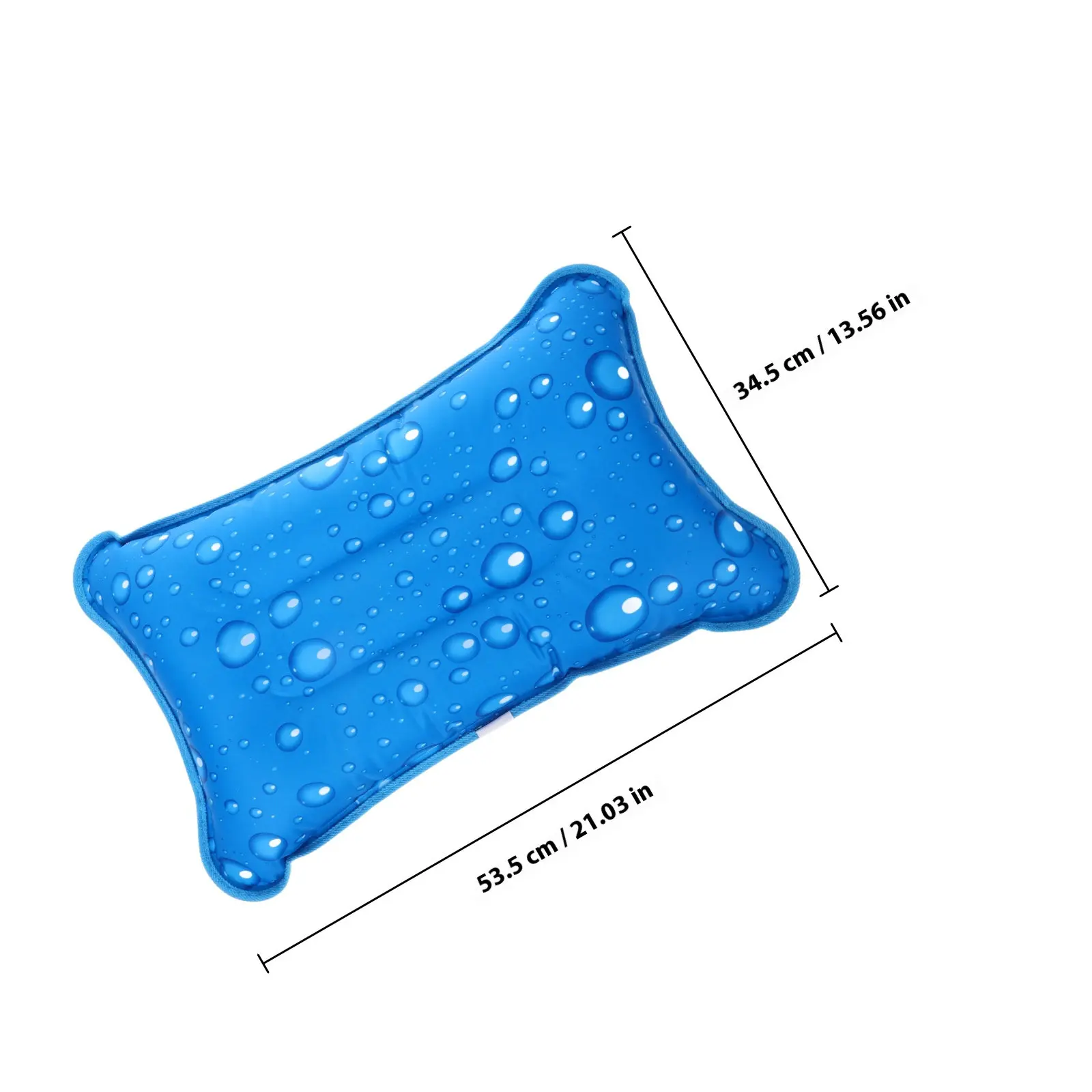 Inflatable Water Pillow Cooling Summer Outdoor Camping Travel Portable Water Fillable Sleep Pillow Self Inflating Pillow, view 2