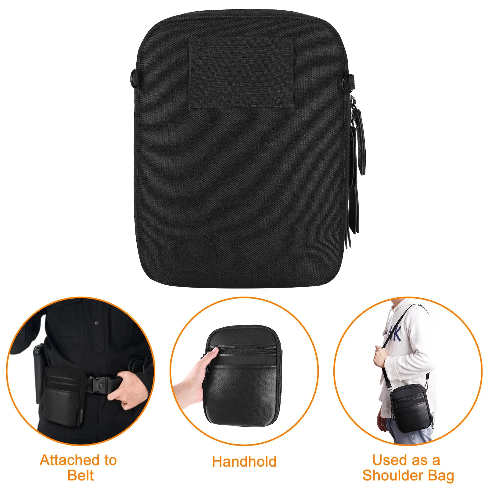 1000D Concealed Carry Gun Pouch Outdoor Pistol Holster Shoulder Bag EDC Case Tool Holder for Men Women Hunting Hiking Fanny Pack