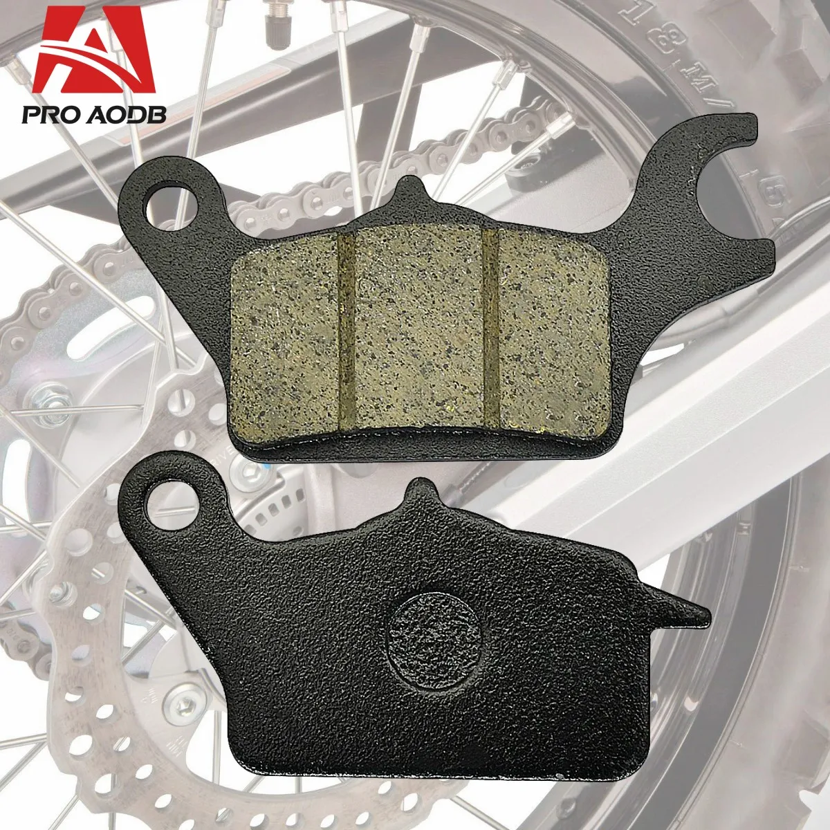 

Disc Brake Pads Electric Motorcycle Scooter Original Brass Alloys Rear Brake Pad Shoe For Niu N1 N1s NQi NGT MQi M1 NQiGT UM US