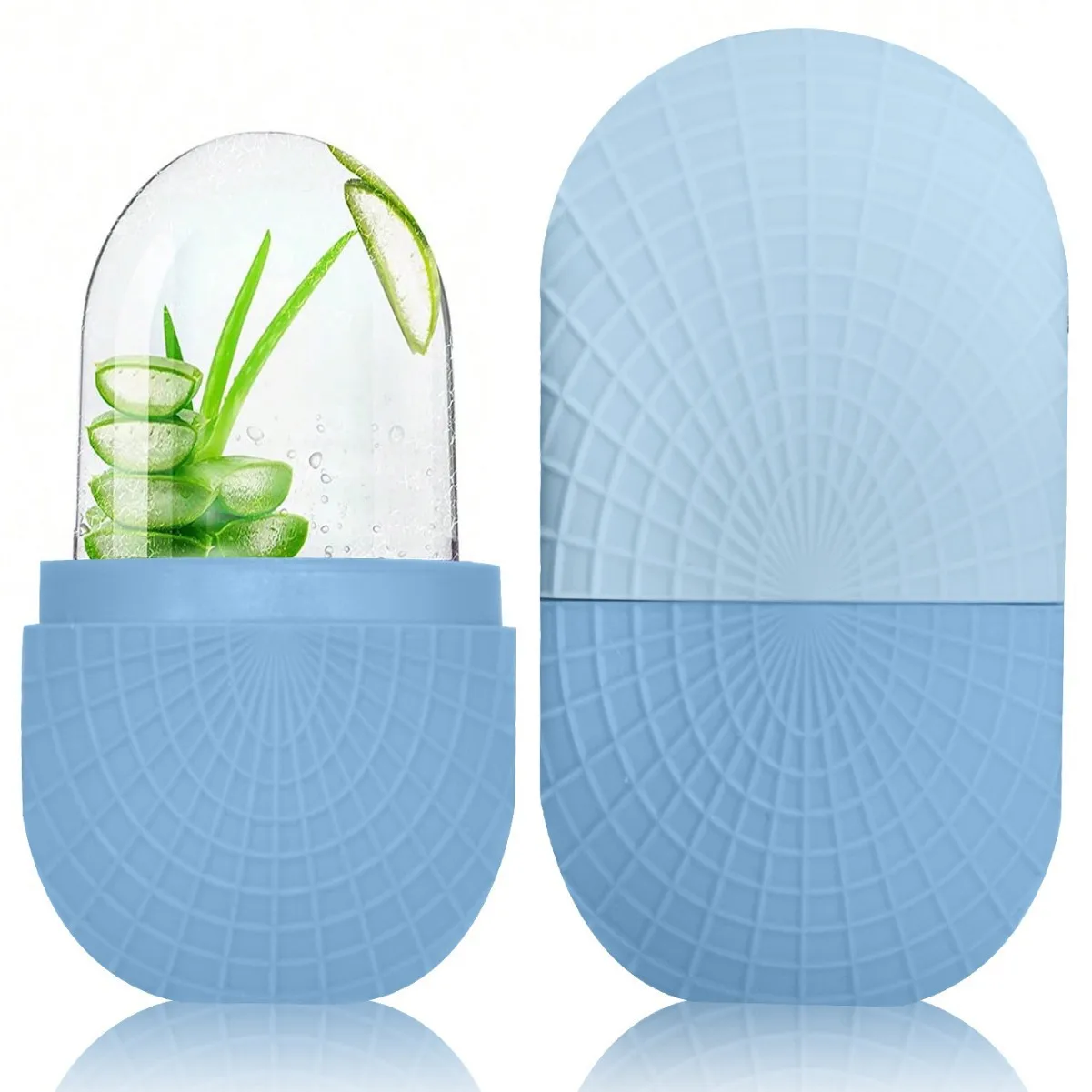 ถาดซิลิโคนความงาม Lifting ICE Ball Face Massager Contouring Eye Roller Facial Treatment Skin Care TOOL