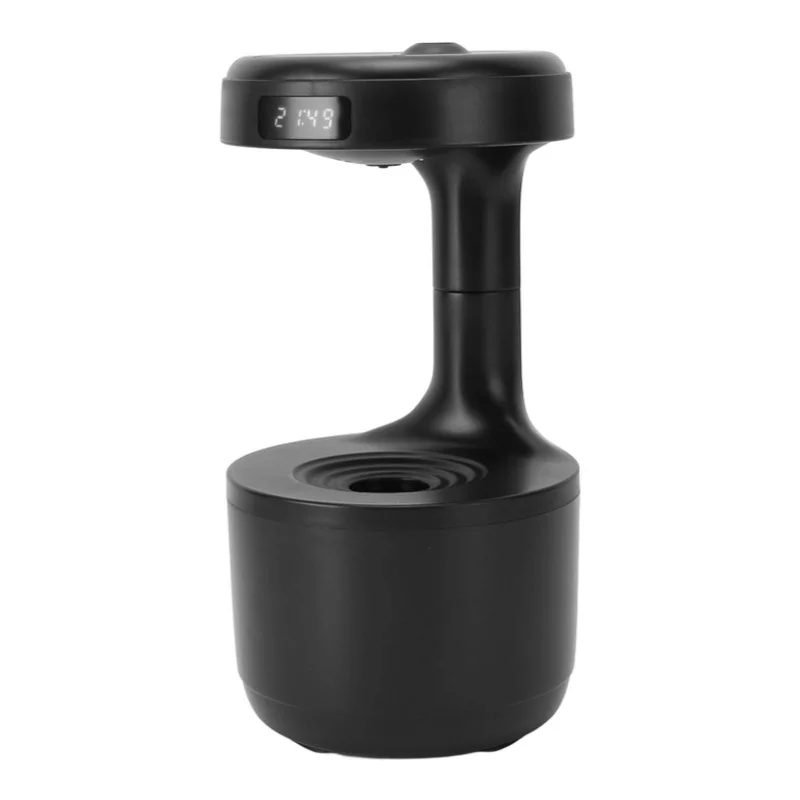 

Anti Gravity Humidifier Water Drop Humidifier Quiet Operation Fine Misting Leakage Proof USB Powered Mist Humidifiers Black