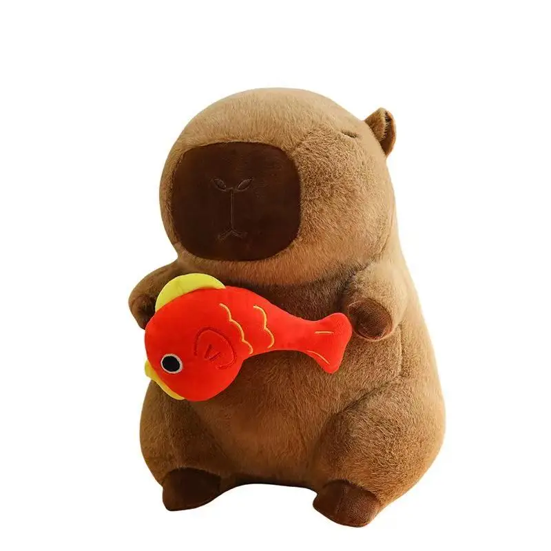 Kawaii transformar mochila capivara boneca de pelúcia travesseiro pentant tartaruga concha ostra abelha capivara brinquedo de pelúcia presente para meninos e meninas