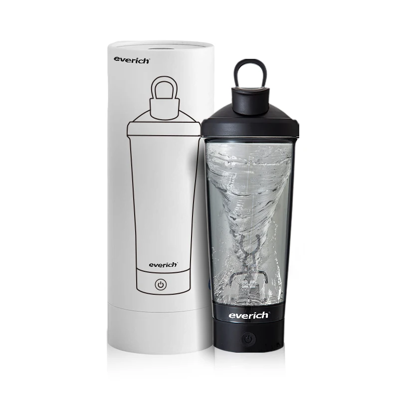 

600 мл портативный электрический самоперемешивающийся шейкер для смешивания, протеиновые бутылки для занятий спортом в тренажерном зале
