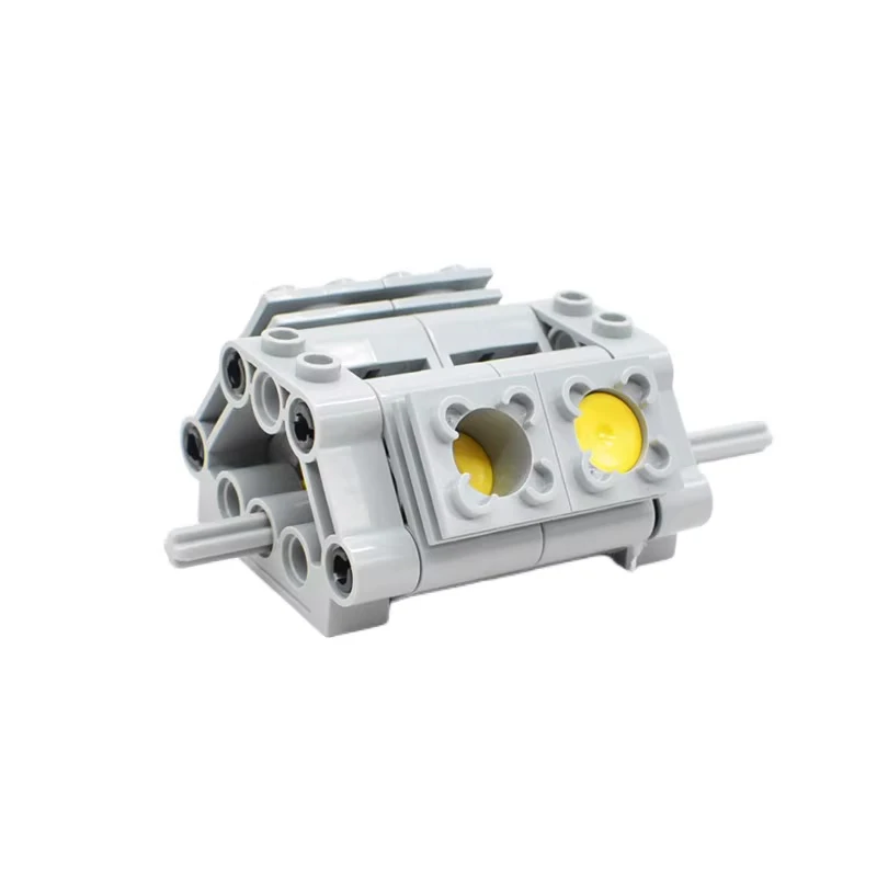 Simulatie V4 Motor Dynamisch Model Pneumatische Cilinder Technologie Bouwsteen Onderdelen Assemblage Educatieve Baksteen Auto Accessoires