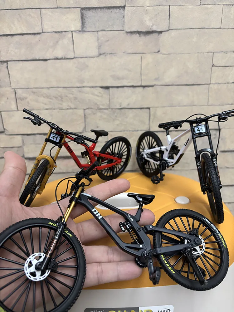 1:8 Modell-Legierungsfahrrad Druckguss Mini-Fingerbikes Spielzeug Simulationssammlung Geschenke Spielzeug für Jungen 41A – Detail 2