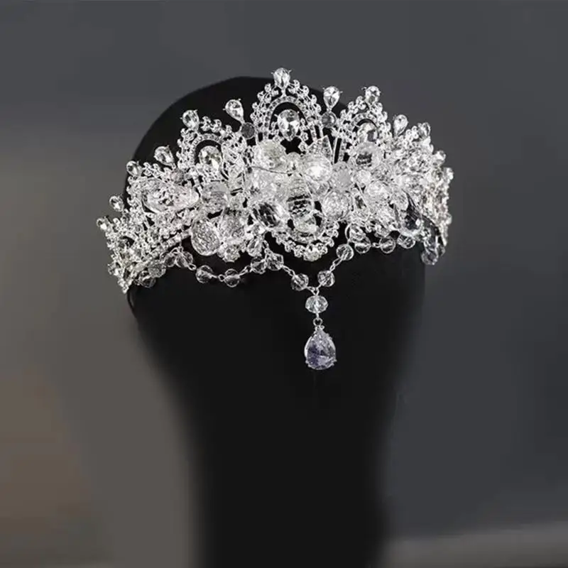 652f Modern Metal Wedding Crowns Capace