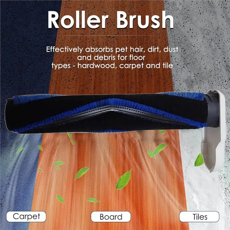 Tineco Floor One/S1/X1/FB2116/FB2217/78 진공 청소기 유닛용 ABUD 교체용 전기 브러시 헤드 롤러 엉킴 방지