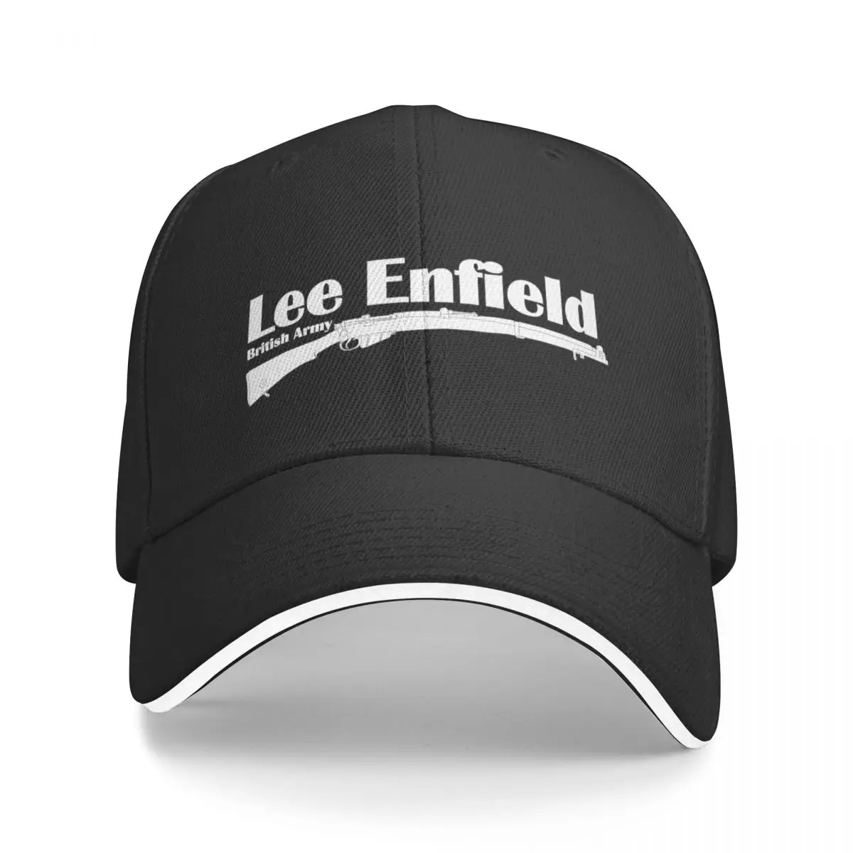 A real militarist! British Lee Enfield Mk III rifle Baseball Cap Golf Wear New Hat Hat Beach derby hat For Men Women's