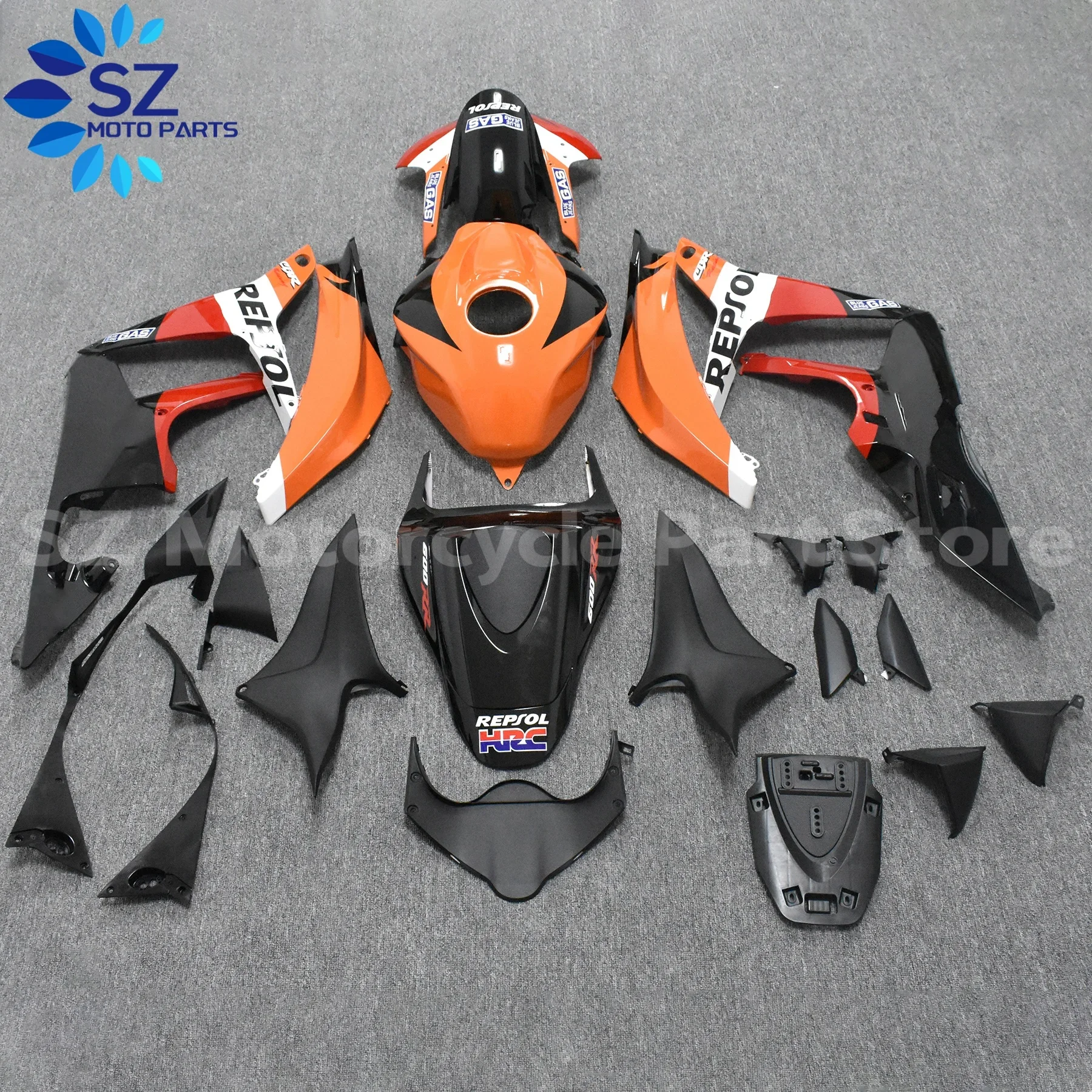 

New ABS Motorcycle Whole Injection Fairings Kit fit for CBR600RR F5 2007 2008 CBR 600RR 07 08 Bodywork full fairing kits