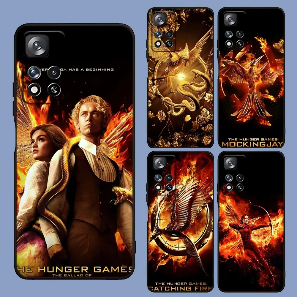 Movie The H-Hunger G-Games Phone Case For Samsung Galaxy A13,A21s,A22,A31,A32,A52,A53,A71,A80,A91 Soft Black Cover