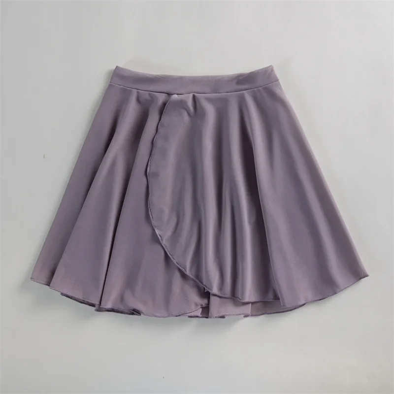 Haute qualité beaucoup de couleurs maille Spandex filles femmes adultes Yoga dames tenue de sport jupes de danse de Ballet