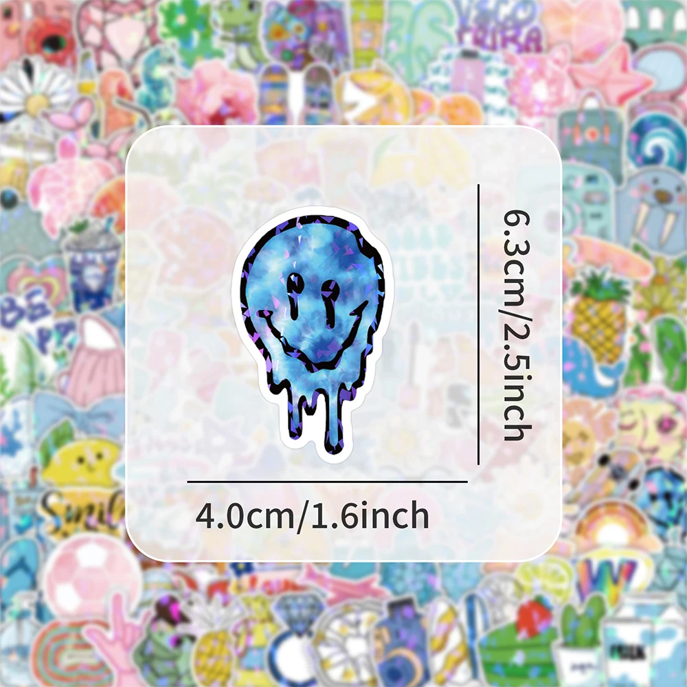 10/30/50/100/200 szt. Urocze naklejki w stylu INS VSCO, świeże, estetyczne naklejki z kreskówkami, naklejki na bagaż, laptop, telefon, naklejki kawaii dla dziewczyn