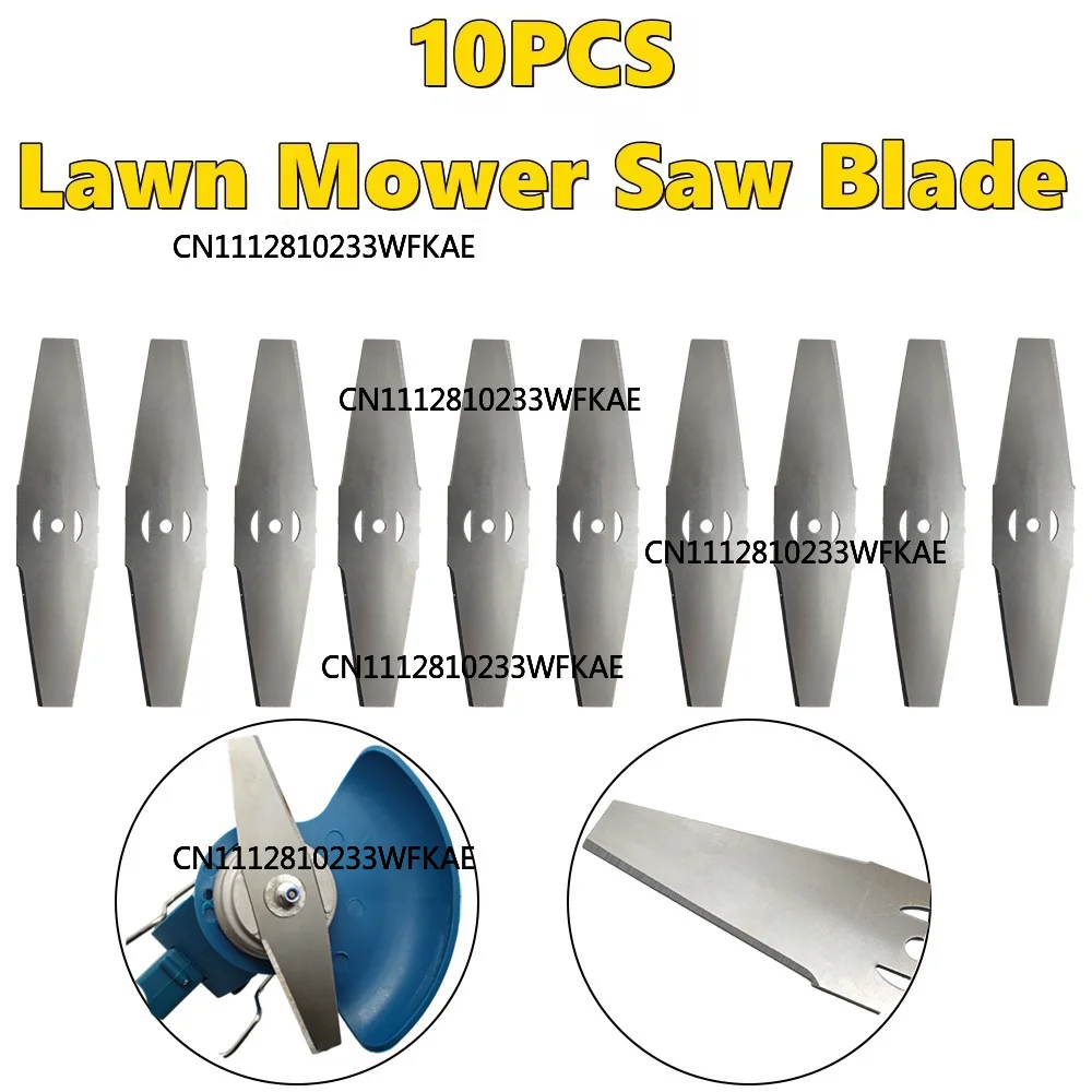 5/10x 150mm Metal Grass String Trimmer Head Replacement Saw Blades Lawn Mower Fittings Parts Home Garden Power Tools Replacement