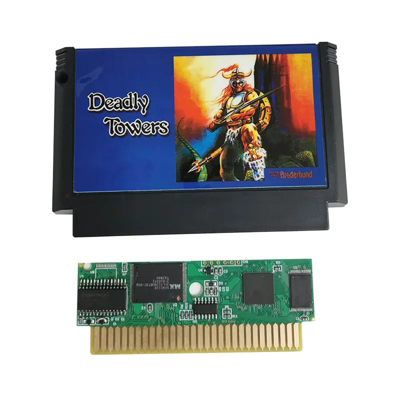 

Deadly Towers Family Computer FC Famicom NES Game Cartridge 60 Pin Retro Console