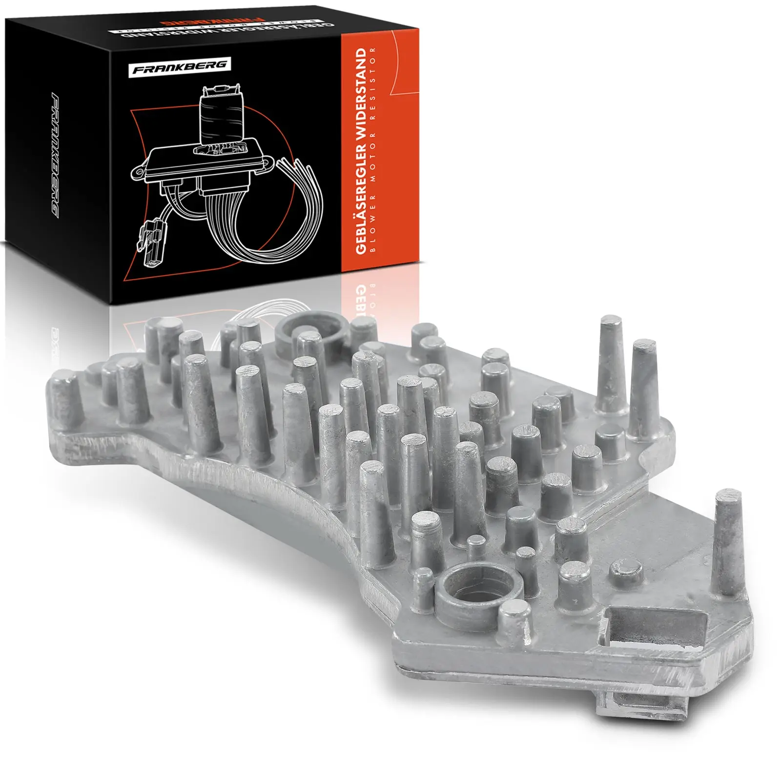 Resistore pre-resistore Frankberg 1x per motore ventilatore Mercedes-Benz Classe E W210 S210 2.3L-4.3L 1995-2003 RU564 2108214651