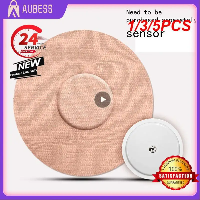 /5pcs 30x wasserdichter Sensor Patch selbst klebender Aufkleber Gesicht Körper atmungsaktiv schweiß absorbierende Sport Patch Cover Over patch