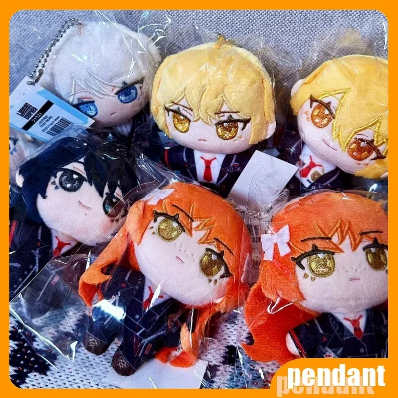 

10cm Anime Limbus Company Original 12 Styles Cotton Dolls Plush Doll Ornament Ishmael Dante Faust Don Quixote Palm Cartoon Gifts