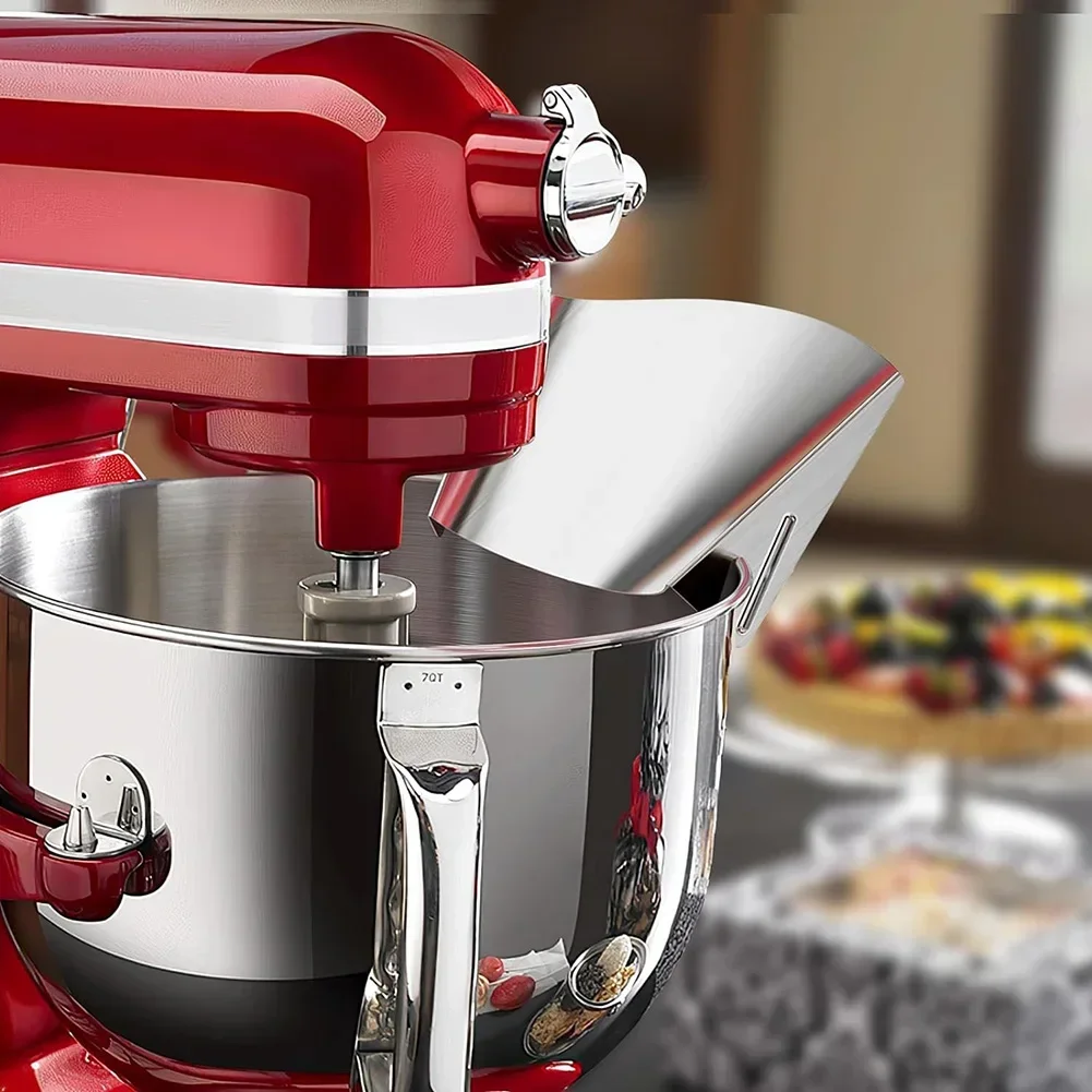 درع صب من الفولاذ المقاوم للصدأ لخلاطات كيتشن إيد، واقي رذاذ عالمي، درع أمان مرفق محضر الطعام