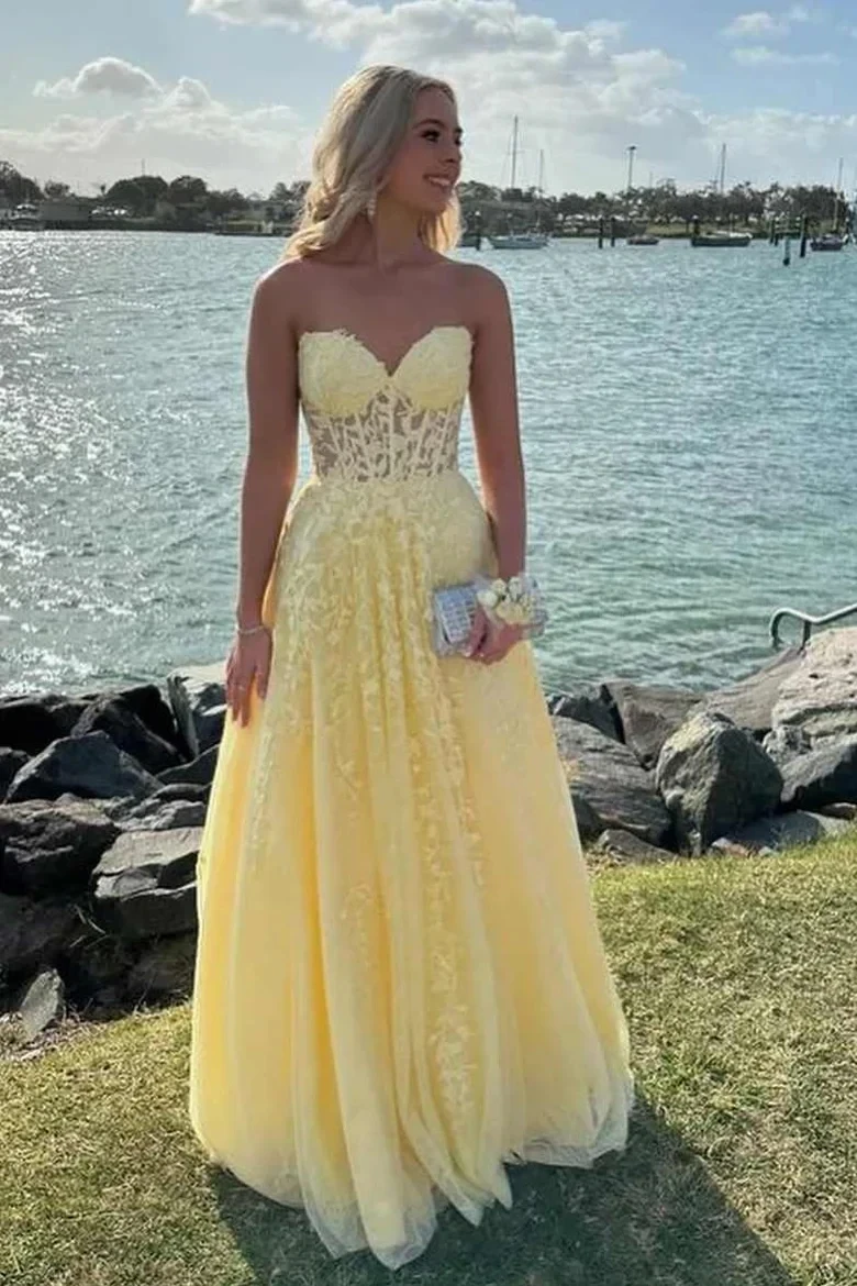 Customized A Line Women Evening Dresses Appliques Tulle Prom Birthday Party Gowns Formal Occasion Vestido De Fiesta