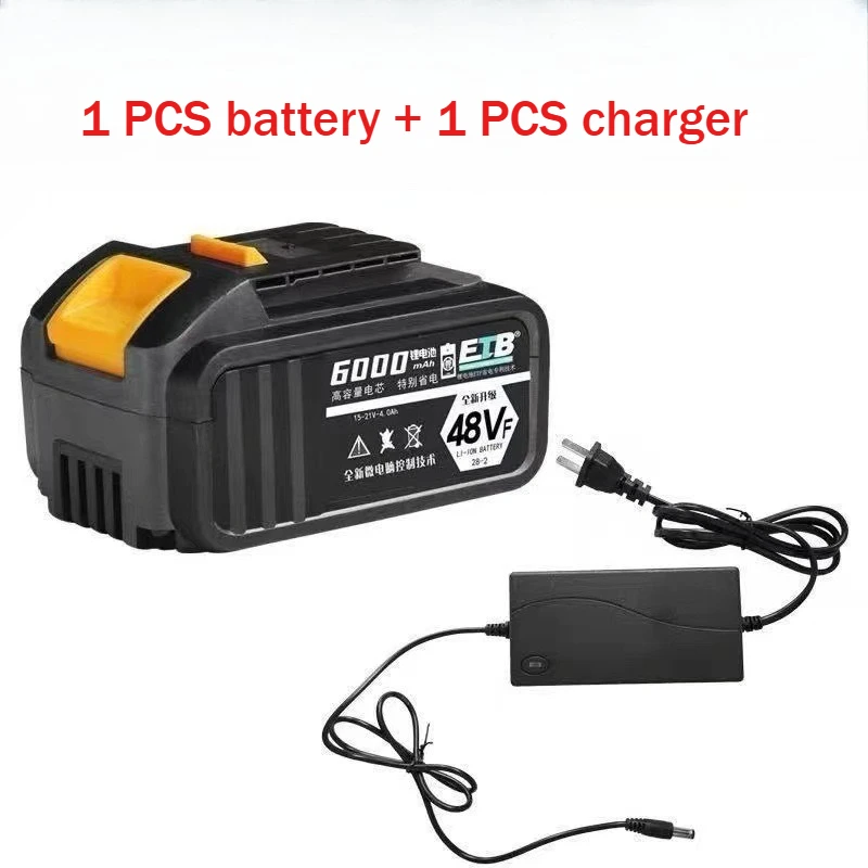 48V 88F 40000mAh 10-cell 15-cell 20-cell Large-capacity Lithium Battery for Makita-style Impact Wrenches and Angle Grinders