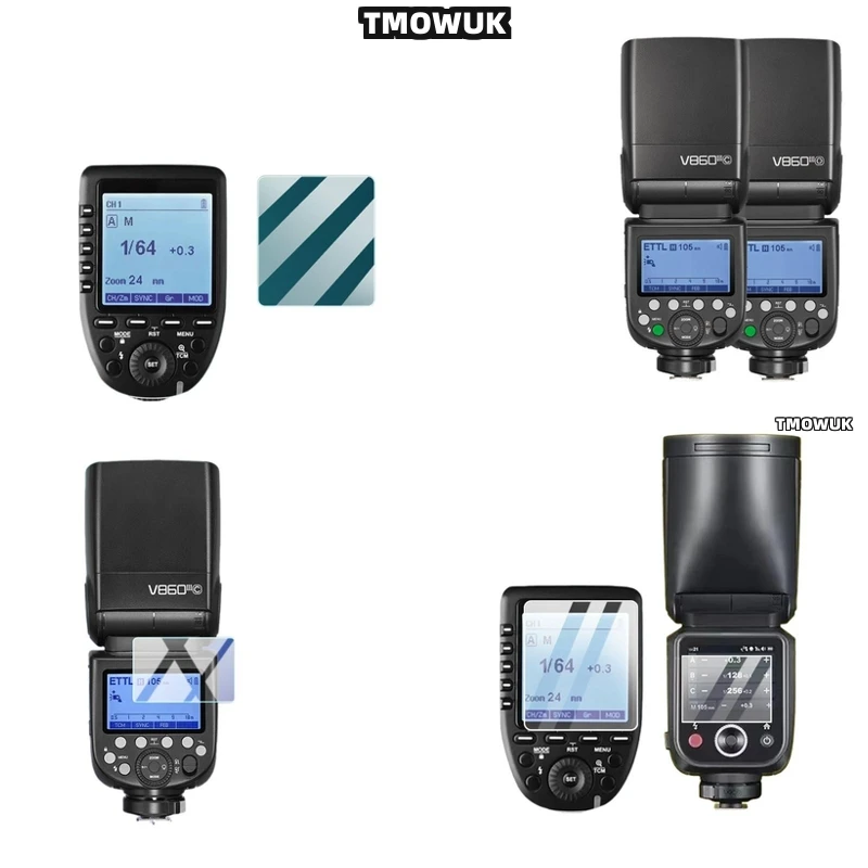 

For Godox X3 V100 V1 Pro V850 III V480 Flash Cover Film, Enhances Flash Aesthetics.
