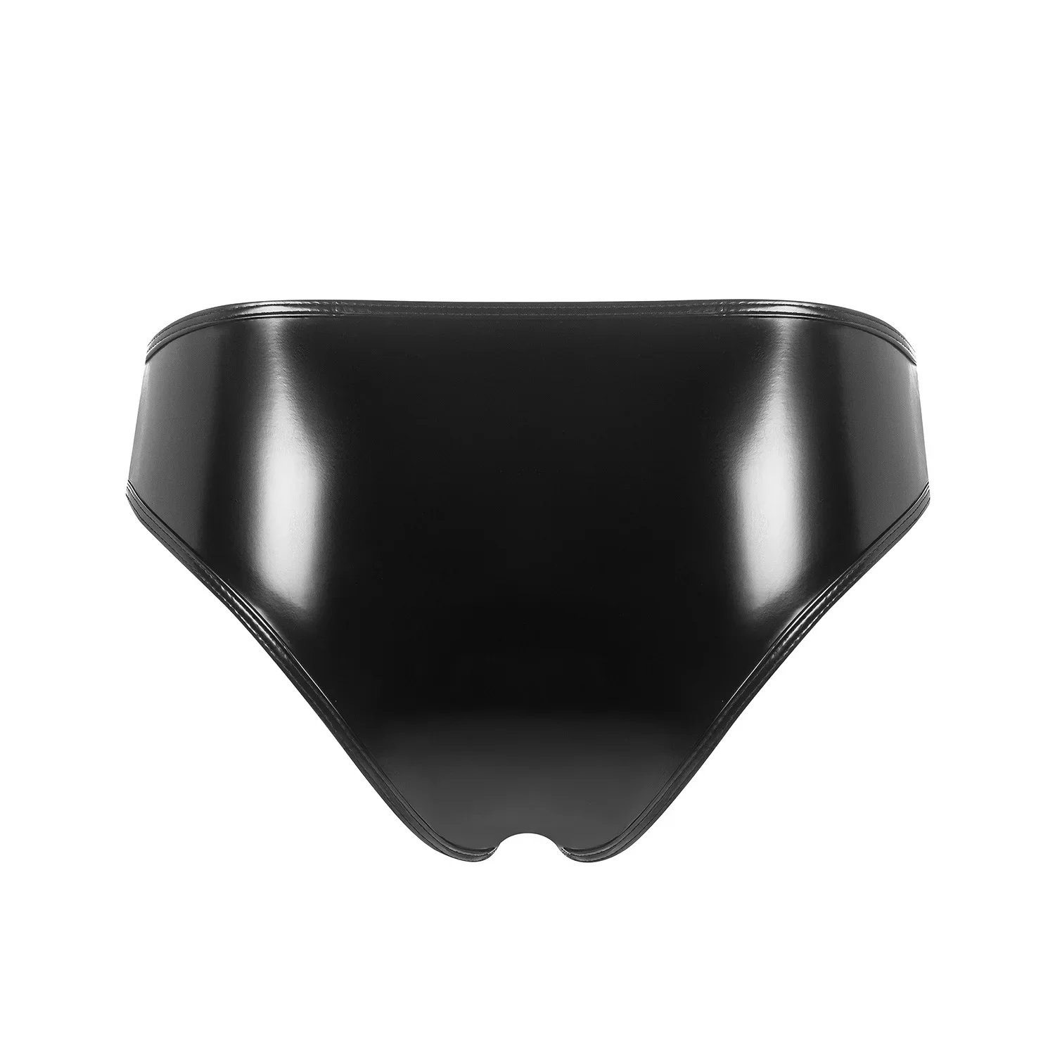 

Горячие сексуальные женские трусики с низкой посадкой, боковой молнией, эффектом мокрой кожи (ПВХ), для ночных клубов, эротическое женское белье