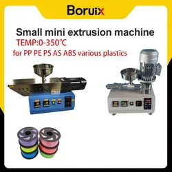 Mini Desktop Single Screw Laboratory Plastic Extruder Machine 220V 110V Polymer Injection Molding Equipment for ABS PP PE PVC