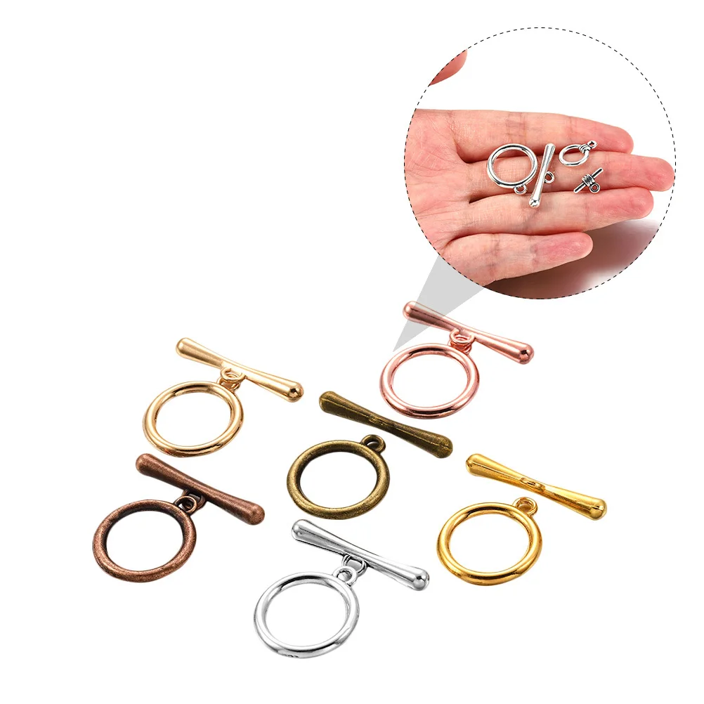 

60 шт., гальванические застежки из сплава с пряжкой для изготовления ювелирных изделий, прочное ожерелье, браслет, аксессуары, принадлежности для рукоделия