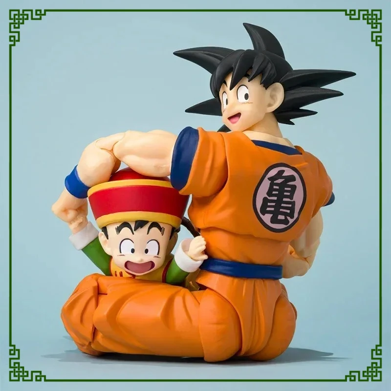 

Genuine Bandai Original S.H.Figuarts DRAGON BALL Son Goku & Son Gohan -Infancy-&Somersault Cloud -Exclusive Edition- Action Doll