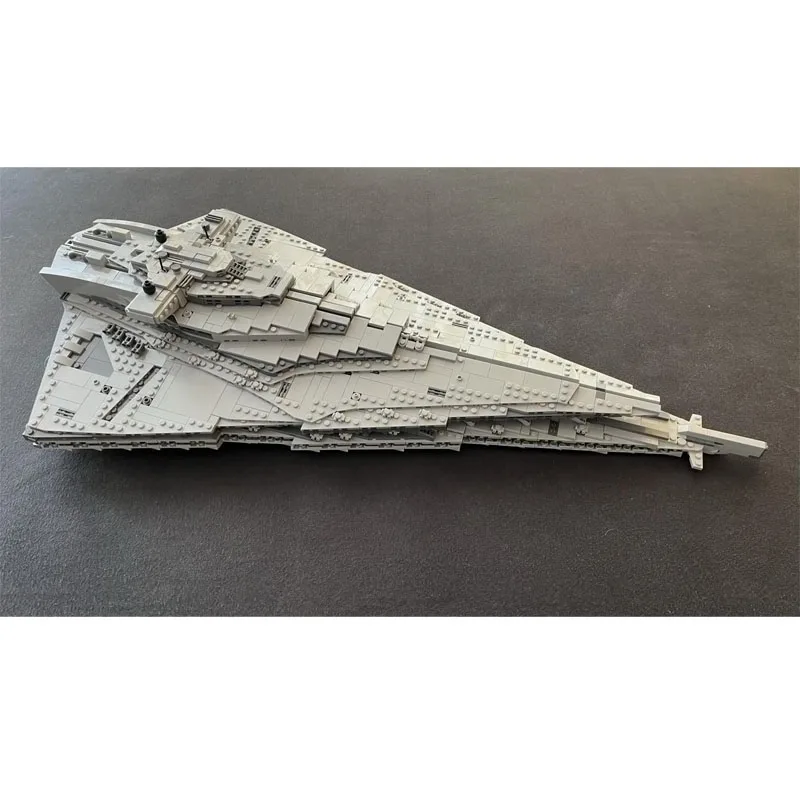 MOC-15036 película clásica transporte nave espacial bloques de construcción modelo 2461 PartsMOC creativo niños cumpleaños juguete de bloques de construcción