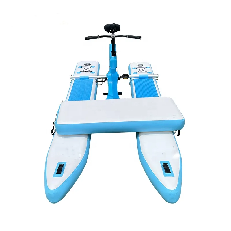 Spatium New Trendy inflatable floating one seated sea cycle Water Bike