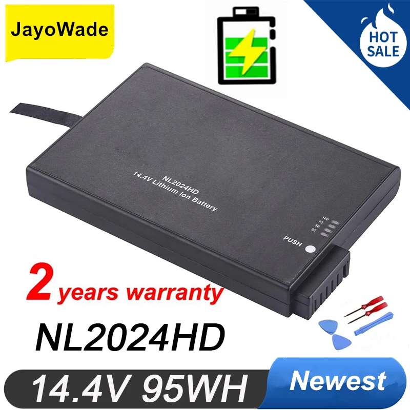 

NL2024HD Battery For MetOne 3400 3413 Laser Dust Particle Counter For Lasair III 310B 310C 350L 5100 Particle Counter NL2024HD