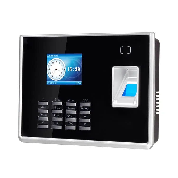 Time in Time Out Attendance Reader Fingerprint Attendance Machine Wifi LCD Screen Web Cloud Free Software