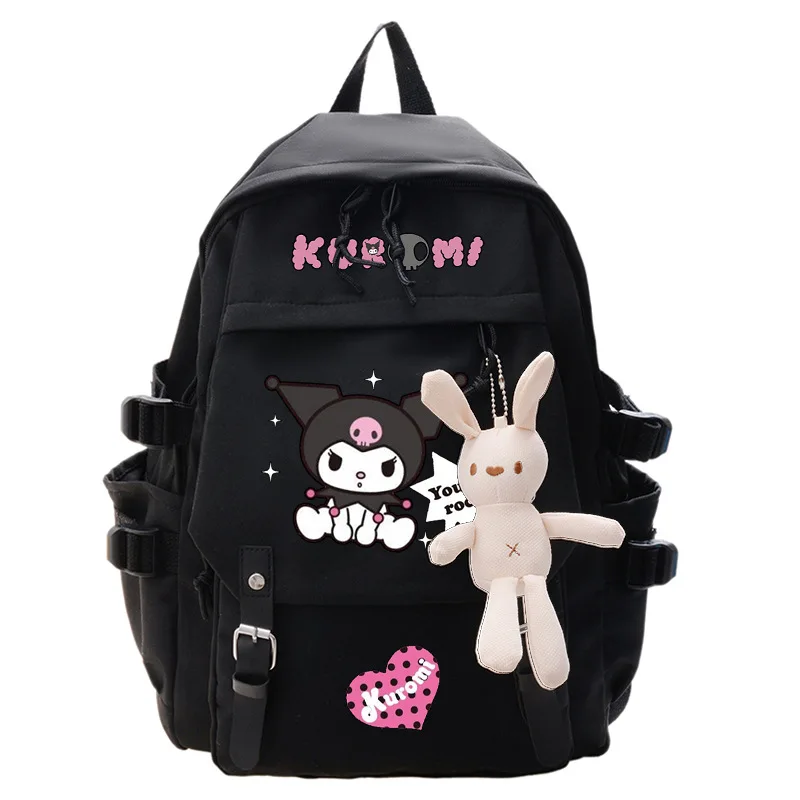 

Sanrio Mymelody Kuromi Kawaii Backpack Female Japanese Cute Primary School Students Junior High School Large Capacity School Bag