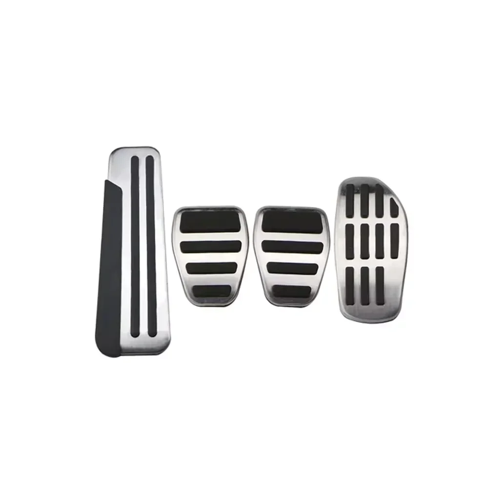 Car Foot Pedals For Renault Samsung SM6 2015~2022 Stainless Steel Accelerator Fuel Brake Non-slip No Drilling Alloy Covers Parts